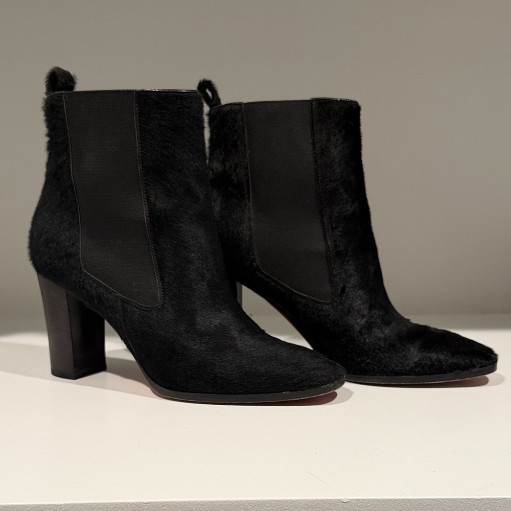 Christian Louboutin Black Heeled Boots